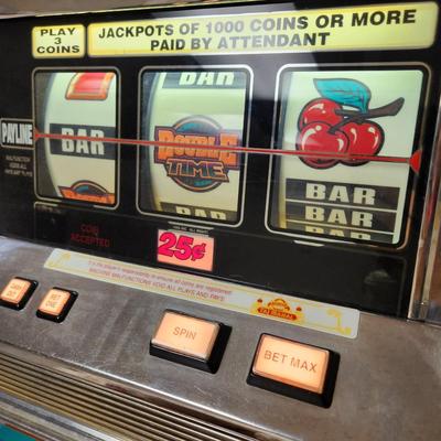 Bally Double Time Slot Machine Powers Up Not working
