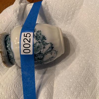 Early Flow Blue Porcelain Lot