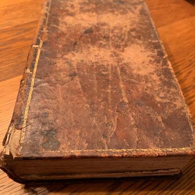 c.1832 Life of Jesus Christ Leather Bound Rev. John Fleetwood