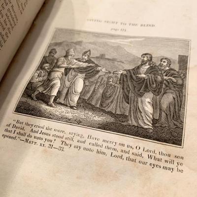 c.1832 Life of Jesus Christ Leather Bound Rev. John Fleetwood