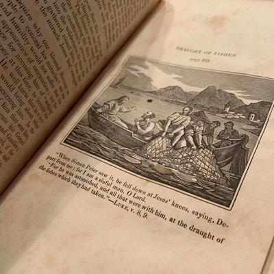 c.1832 Life of Jesus Christ Leather Bound Rev. John Fleetwood