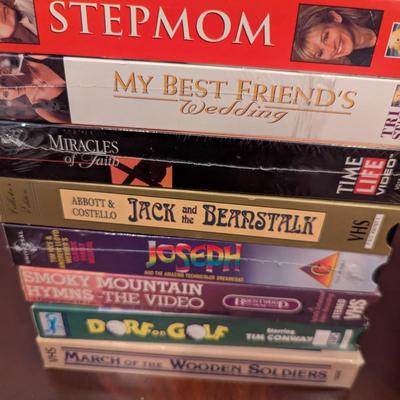Assortment Of VHS Tapes