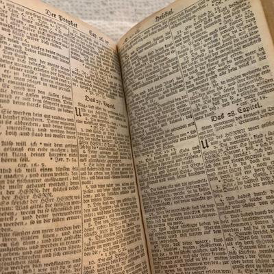 Early German Leather Bound Book