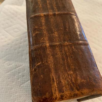 Early German Leather Bound Book