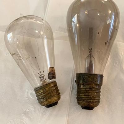 Early Edison Base Lightbulbs Tested