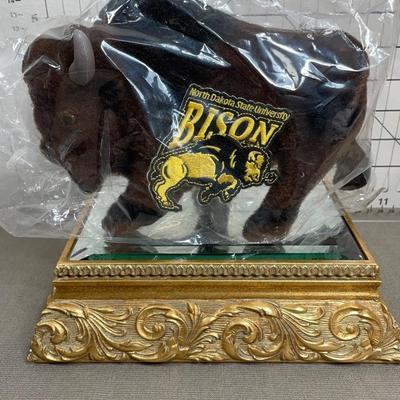 NDSU Bison Bank and Embroidered Patch