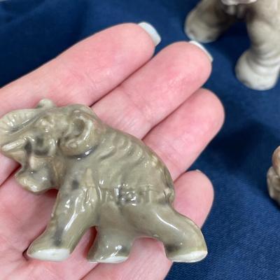 Vintage Japan Elephants set of 5