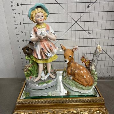 2 Vintage HOMCO figurines