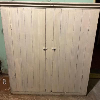 Vintage painted cabinet