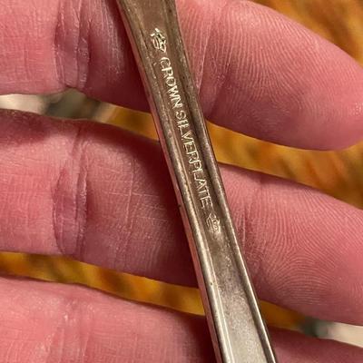 3 sets vintage silverware
