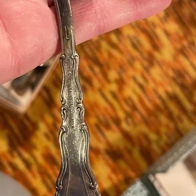 3 sets vintage silverware