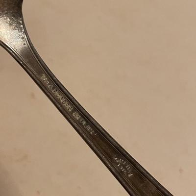 3 sets vintage silverware