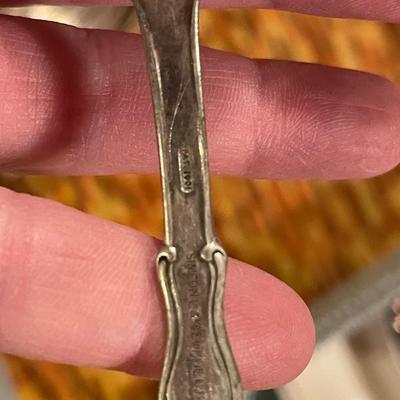 3 sets vintage silverware
