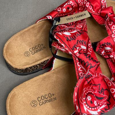 Coco + Carmen Bandana Slides 10 NEW!