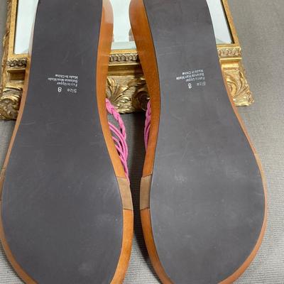 Glacee Pink Slide with Wood bottom NEW! 8