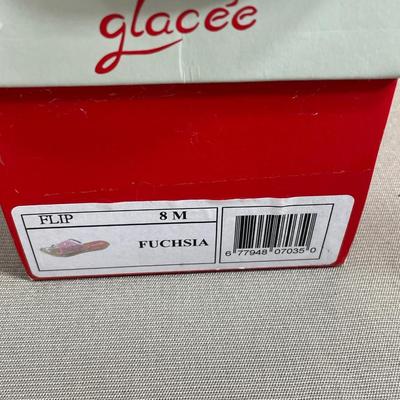 Glacee Pink Slide with Wood bottom NEW! 8