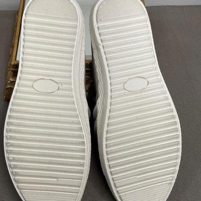 Sugar Silver Metallic Slip Ons NEW! 7M