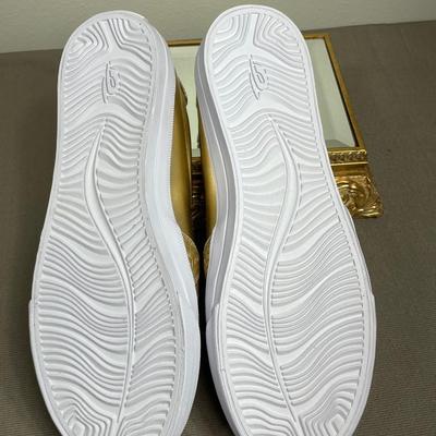 Easy Spirit Gold Metallic Sneakers NEW! 11W