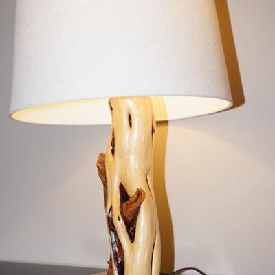 NATURAL DRIFTWOOD TABLE LAMP