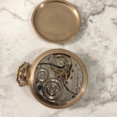 Illinois Pocketwatch 60 Hour Bunn Special Winds Clean / Keeps Good Time