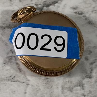 Illinois Pocketwatch 60 Hour Bunn Special Winds Clean / Keeps Good Time