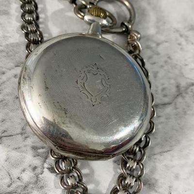 Vintage Post & Spoor Silver Pocketwatch Hallmarked