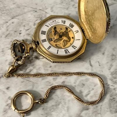 Majestime Railroadmans Pocketwatch & Fob