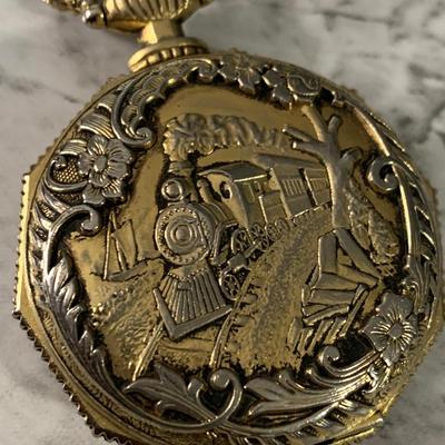 Majestime Railroadmans Pocketwatch & Fob