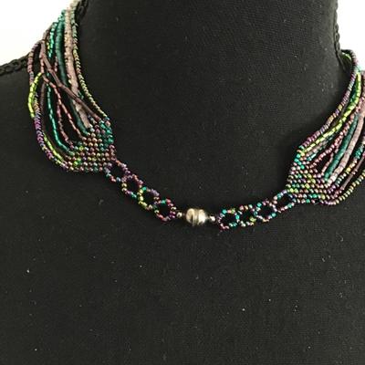 Multicolor, glass Beads