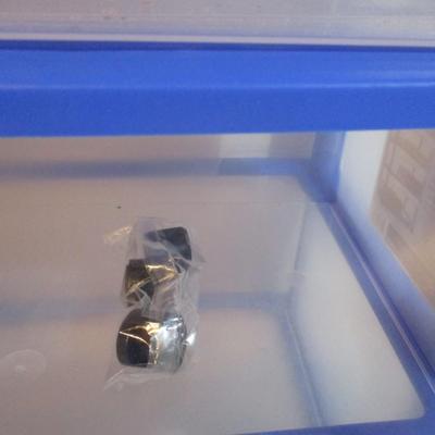 Pair Of Sterilize 3 Drawer Carts 15 1/4" x 21 7/8" x 25 5/8" Choice C
