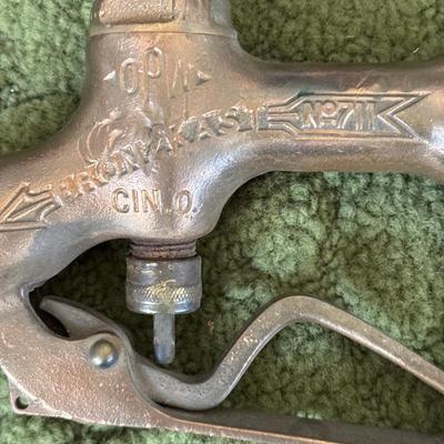 Vintage gas pump nozzles