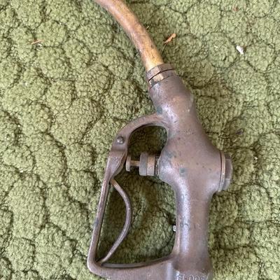 Vintage gas pump nozzles