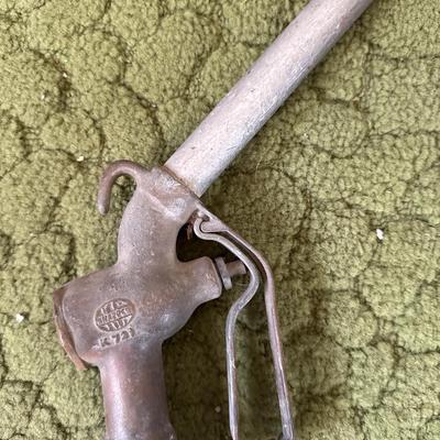Vintage gas pump nozzles