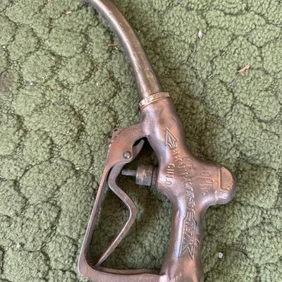 Vintage gas pump nozzles