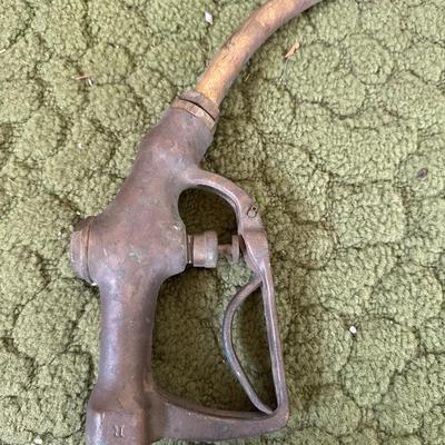Vintage gas pump nozzles