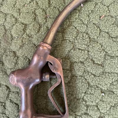 Vintage gas pump nozzles
