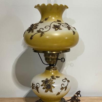 Vintage Hurricane 3way switch Lamp