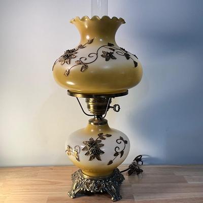 Vintage Hurricane 3way switch Lamp