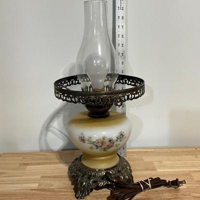 Vintage Hurricane Lamp