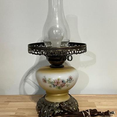Vintage Hurricane Lamp