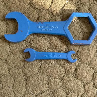 Wrenches, and 100 foot tape measure
