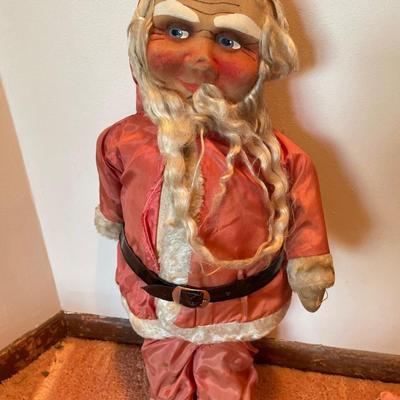 Vintage Mask Face Santa Clause