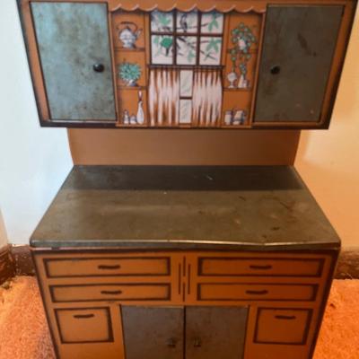 Vintage kitchen playset