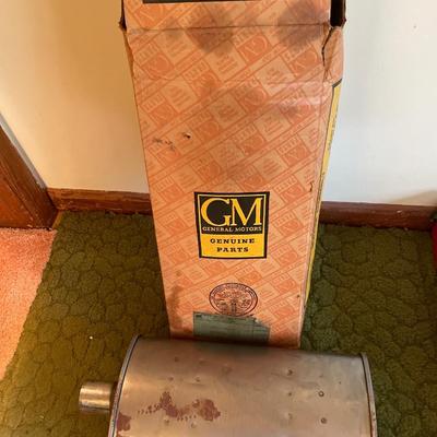 Vintage GM muffler