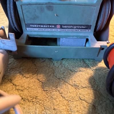 Toastmaster bench grinder and black n decker jig saws