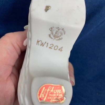Vintage Lefton Porcelain Shoes