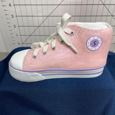 Pink Sneaker Shoe Bank
