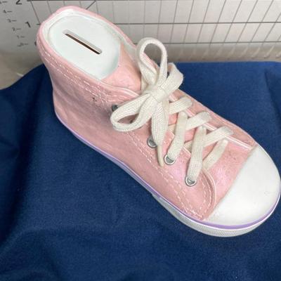Pink Sneaker Shoe Bank