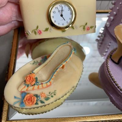 3 Shoe Trinket Boxes