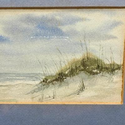 Vintage Original Nancy Tuttle May Signed Watercolor